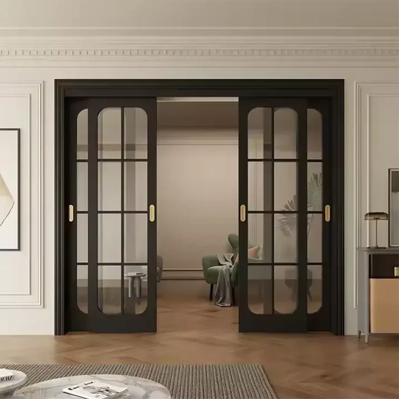 Вход интерьера WPC Spliting Door